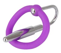 Penisplug mit Silikon-Eichelring von Penisplug