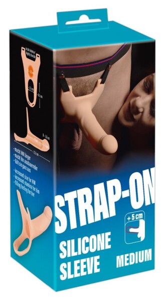 Silicone Strap-on +5 cm medium von You2Toys