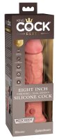 King Cock Elite KCE 8 DD Vibrating Cock Light