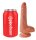 King Cock 6 Cock w Balls Tan
