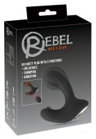 Rebel RC Buttplug mit 3 Funktionen
