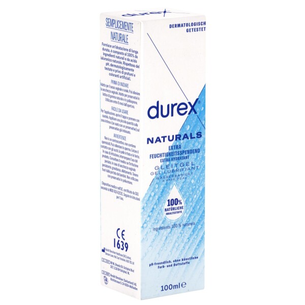 Durex Naturals extrafeucht 100
