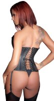 Leder Korsett S