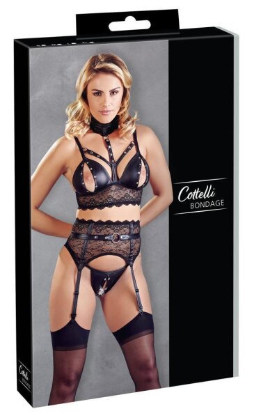 Cottelli Bondage BH Strapsset M