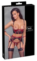 Cottelli Bondage Hebe Set schwarz/rot