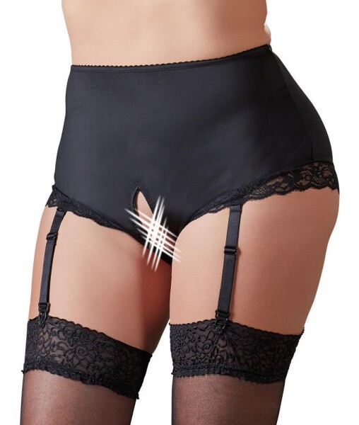 Strapsslip offen XL von Cottelli Collection