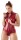 Body Zip rot S von Cottelli Collection