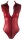 Body Zip rot S von Cottelli Collection
