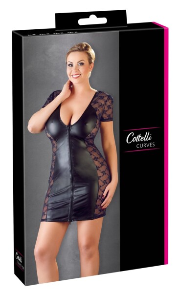 Kleid 2 Wege Zip XL Cottelli Collection