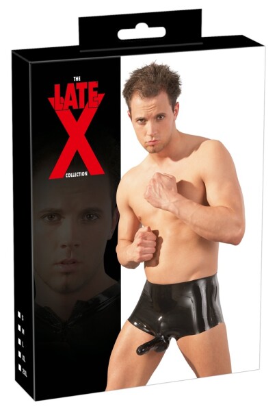 Latex Herren Pants schwarz S/M