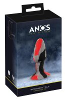 ANOS Triple Color Butt Plug