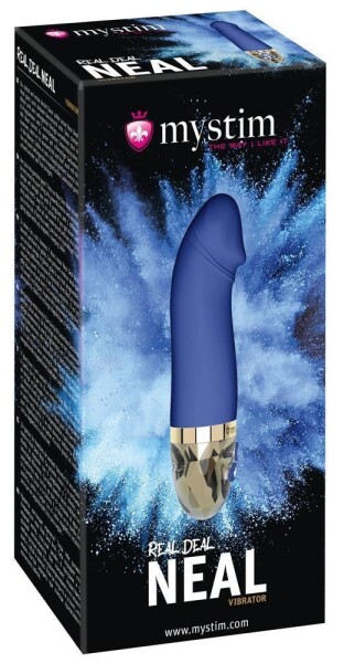 Real Deal Neal Vibrator blue von Mystim