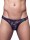 2Eros Print Swim Thong VB80 BLK Label