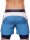 Supawear Lined Shorts Colour Blocked Blue/Pink