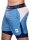 Supawear Lined Shorts Colour Blocked Blue/Pink