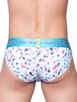 Supawear Sprint Brief Ditsy Dots Blau