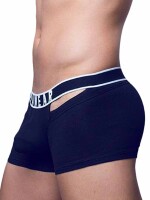 Supawear Ribbed Slashed Trunk Underwear Black