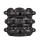 Oxballs Silicone Ball Streacher Gray