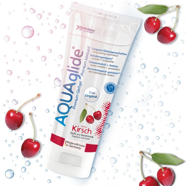 AQUAglide Neutral - Wasserbasiertes Gleitmittel Kirsche - 100 ml