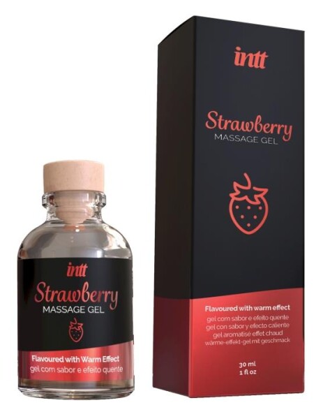 INTT Massage Gel Strawberry 30ml