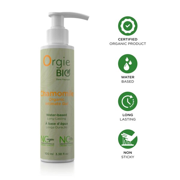 Orgie Bio Kamille - Intim Gel - 3 fl oz / 100 ml