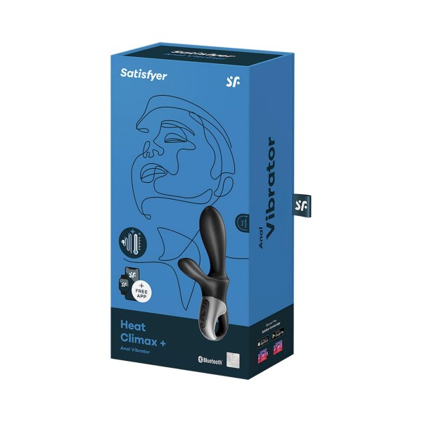 SATISFYER Heat Climax + Vibrator black
