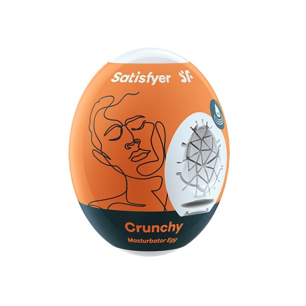 SATISFYER Men Masturbator Egg Single Crunchy