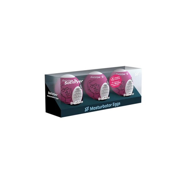 SATISFYER Men Masturbator Egg Bubble 3er Set
