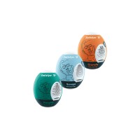 SATISFYER Men Masturbator Egg Naughty/Savage/Crunchy 3er Set
