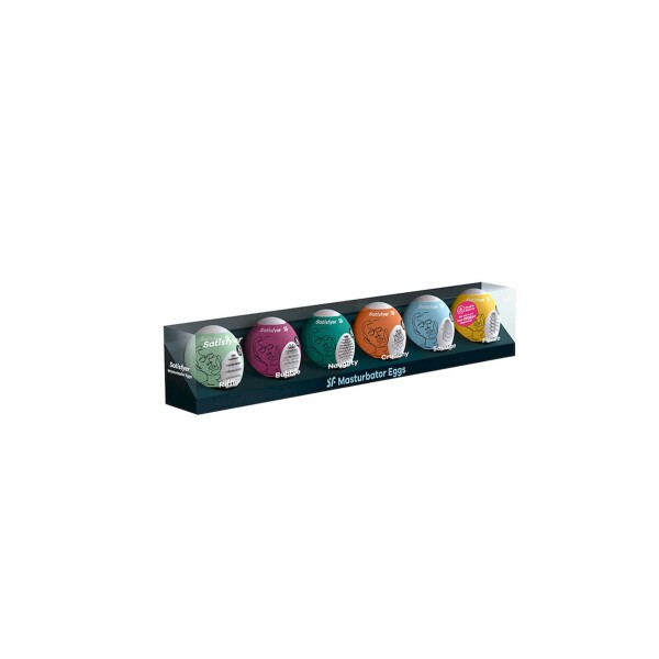 SATISFYER Men Masturbator Egg assorted 6er Set