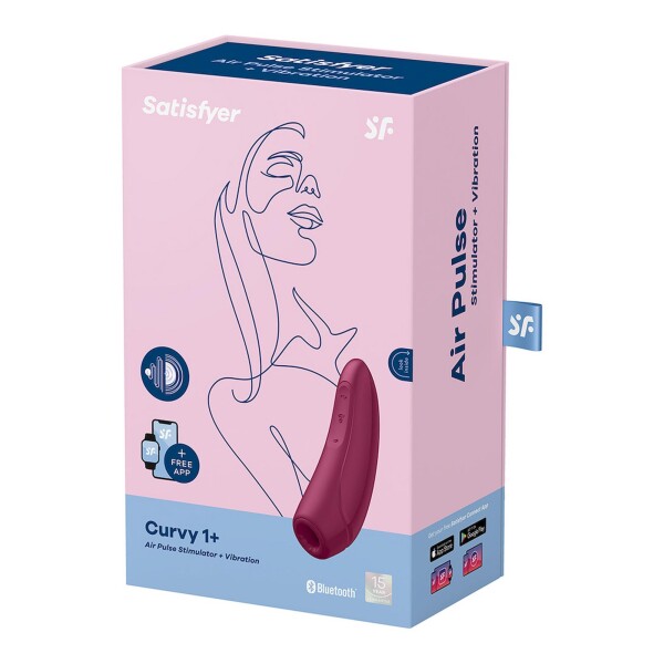 Satisfyer Curvy 1+ rose red