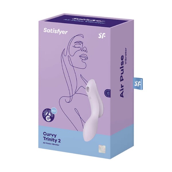 SATISFYER Curvy Trinity 2 violet