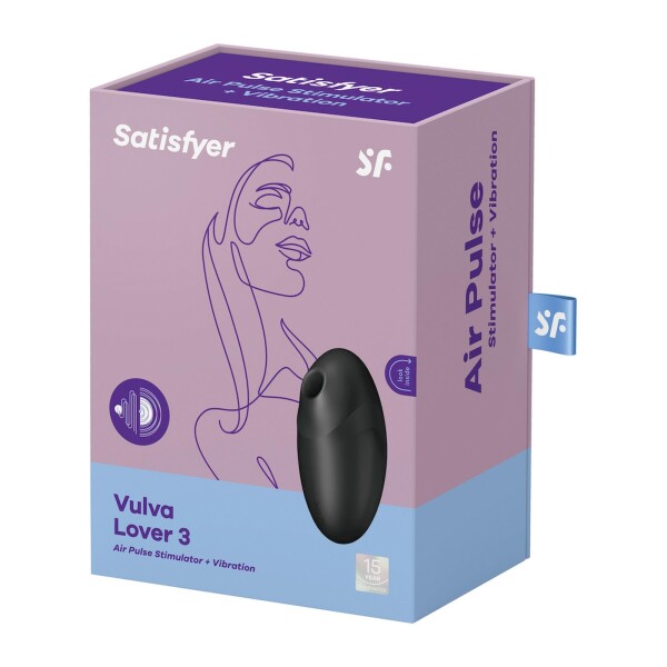 SATISFYER Vulva Lover 3 black