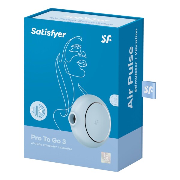 SATISFYER Pro to Go 3 blue