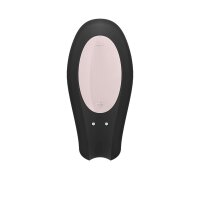Doppelte Freude - Partner-Vibrator - Schwarz
