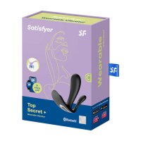 SATISFYER Top Secret + Vibrator black