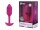 b-Vibe Vibrating Snug Plug M Rose