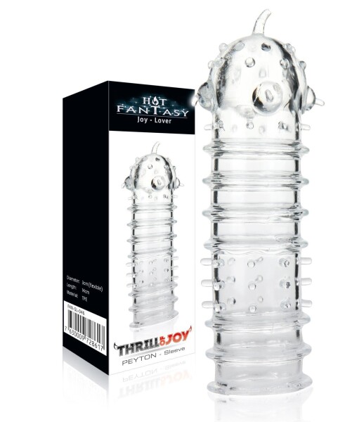 HOT FANTASY Thrill of Joy Penis-Sleeve Type 3 transp.