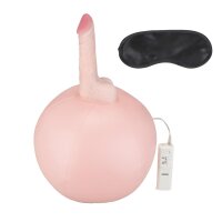 LUX FETISH Inflatable Sex Ball With Vibrating Realistic...