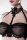 GREY VELVET 3-tlg. Set (Bralette, String, Rock) L-XL