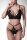 GREY VELVET 2-tlg.Set (Bralette, brazilian Slip) M