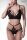 GREY VELVET 2-tlg.Set (Bralette, brazilian Slip) M