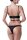 GREY VELVET 2-tlg.Set (Bralette, brazilian Slip) M