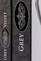 Grey Velvet Unterbrust-Corsage mit Slip S