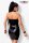 SARESIA Wetlook Mini Dress w. Collar L