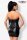 Schwarzes Wetlook Minikleid von SARESIA