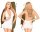 PENTHOUSE LINGERIE Earthshaker L-XL weiss