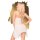 PENTHOUSE LINGERIE Sweet Beast L-XL weiss