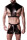 GREY VELVET MEN 2-teiliges Kunstleder Set 2XL-3XL