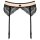 KOTEK Strapsgürtel G001 schwarz-beige S/M